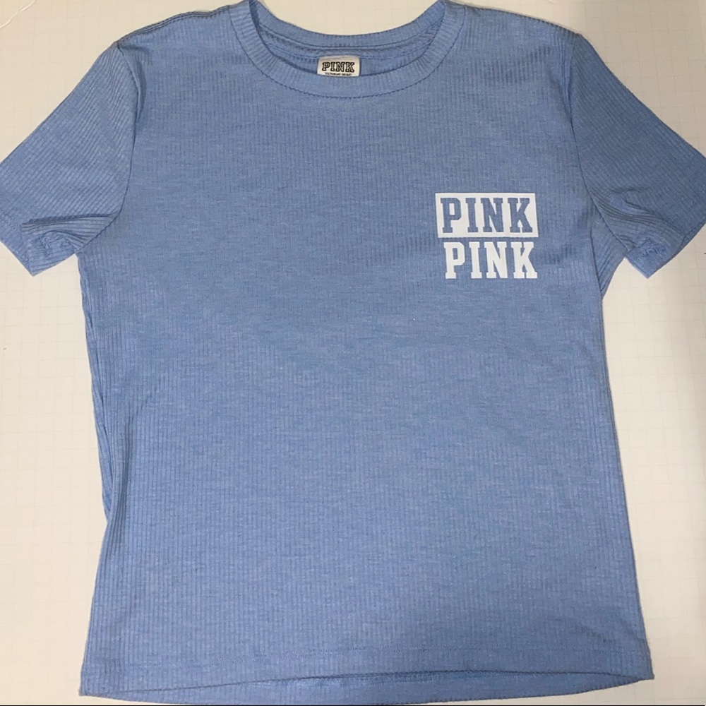 PINK Cropped Tee